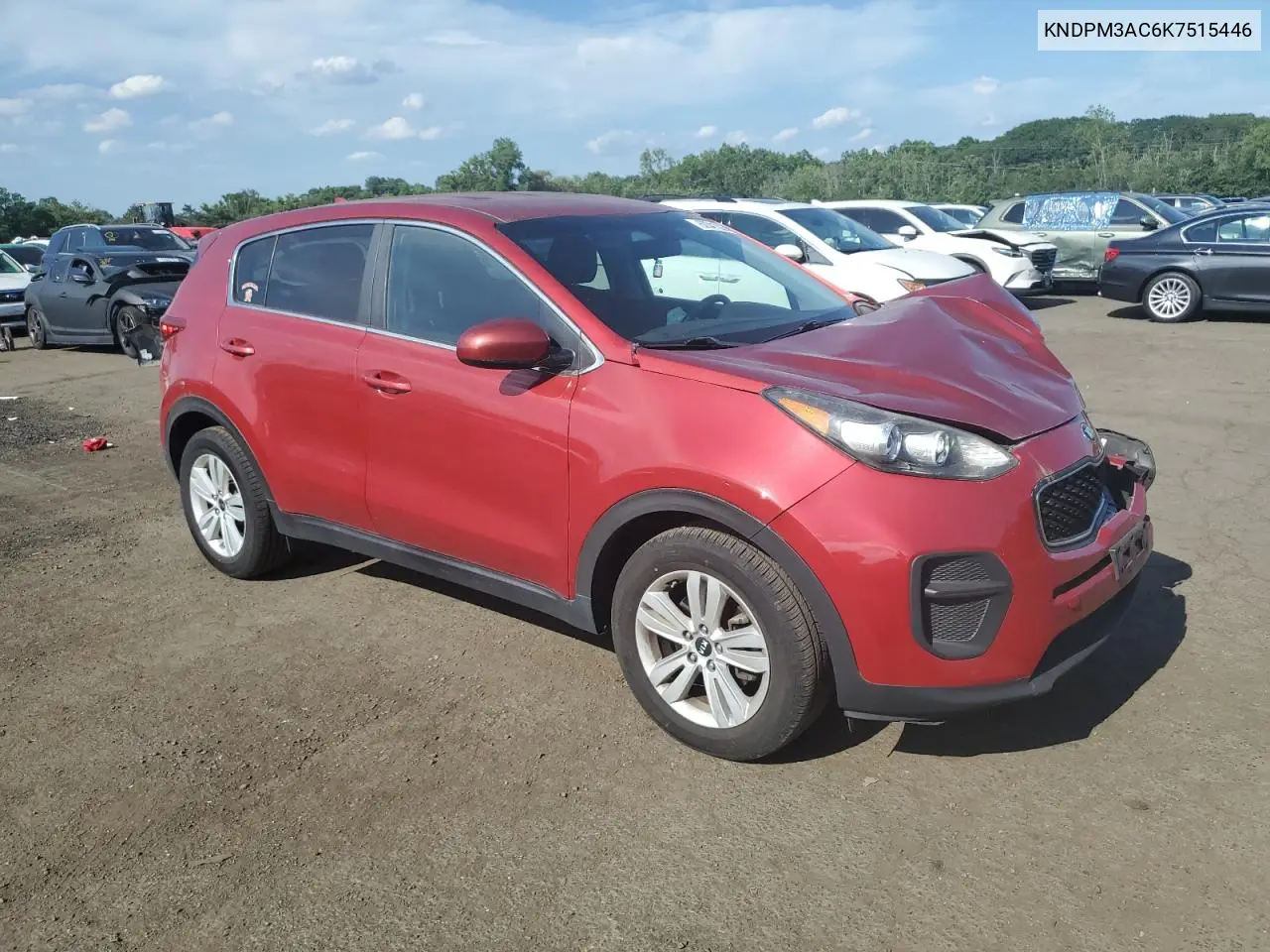 2019 Kia Sportage Lx VIN: KNDPM3AC6K7515446 Lot: 62341025
