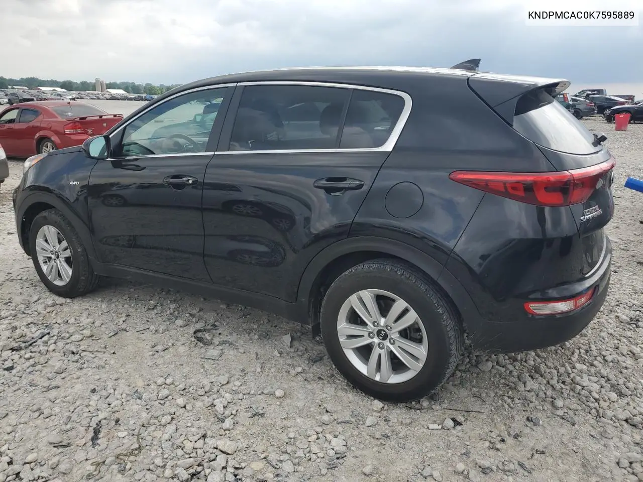 2019 Kia Sportage Lx VIN: KNDPMCAC0K7595889 Lot: 62744455
