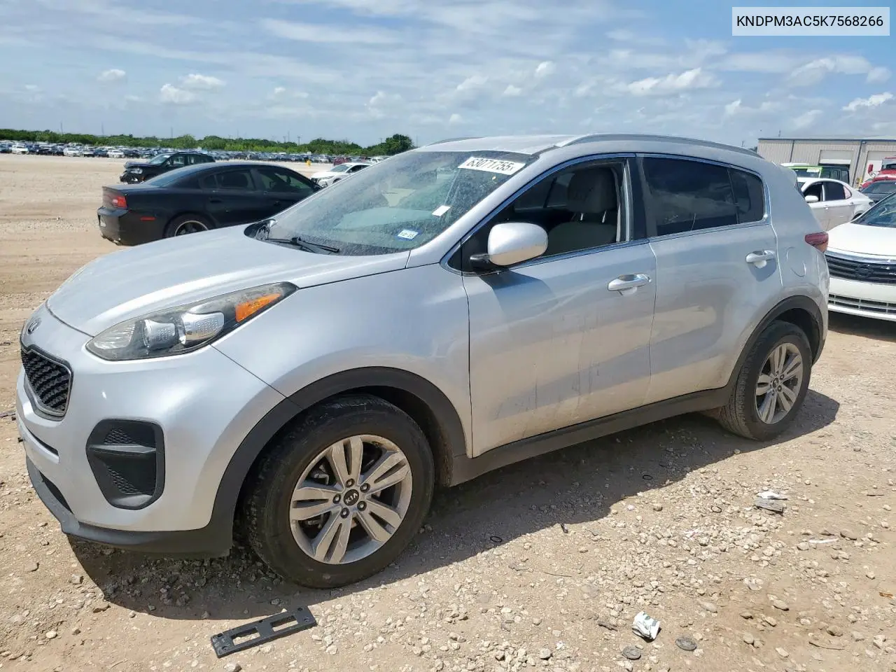 2019 Kia Sportage Lx VIN: KNDPM3AC5K7568266 Lot: 63071755
