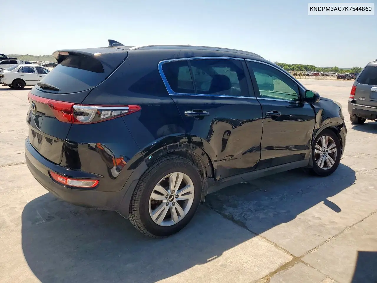 2019 Kia Sportage Lx VIN: KNDPM3AC7K7544860 Lot: 66101215