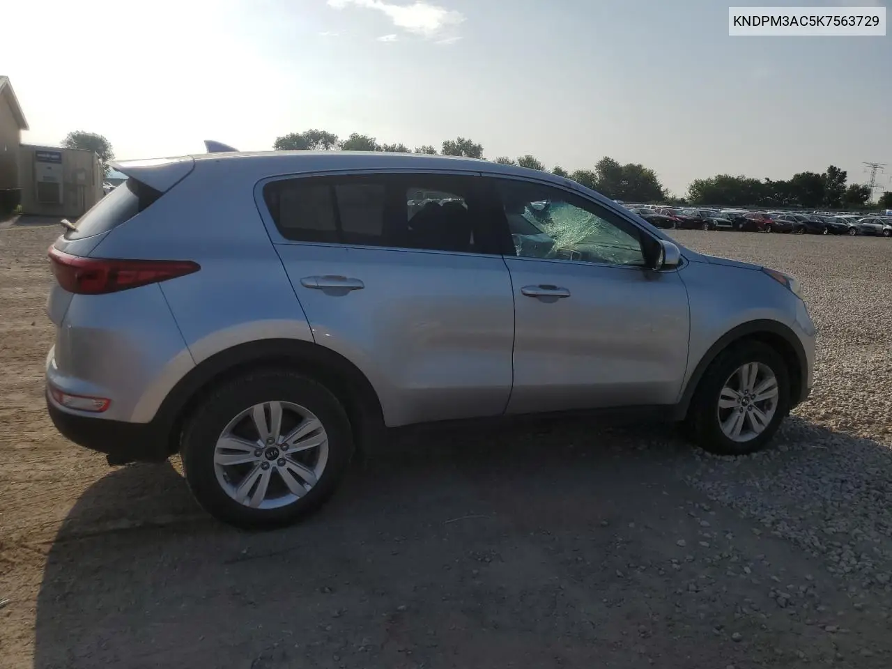 2019 Kia Sportage Lx VIN: KNDPM3AC5K7563729 Lot: 66180995