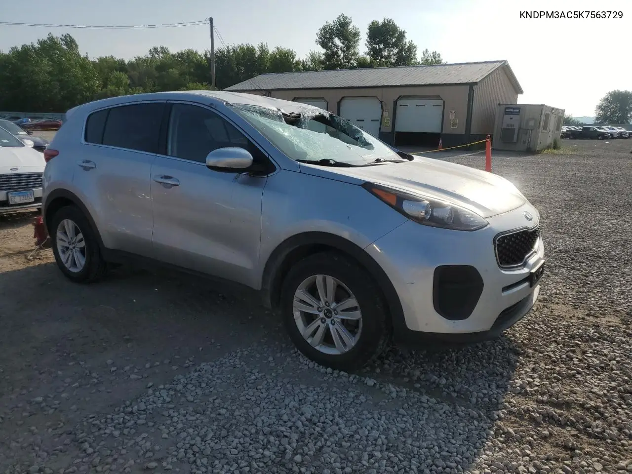 2019 Kia Sportage Lx VIN: KNDPM3AC5K7563729 Lot: 66180995