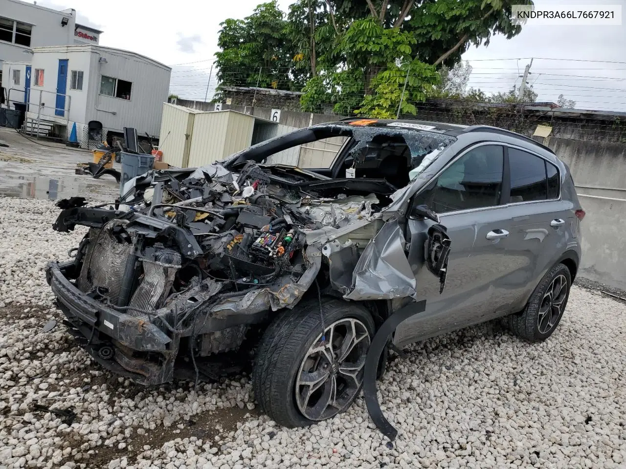 2020 Kia Sportage Sx VIN: KNDPR3A66L7667921 Lot: 46513095