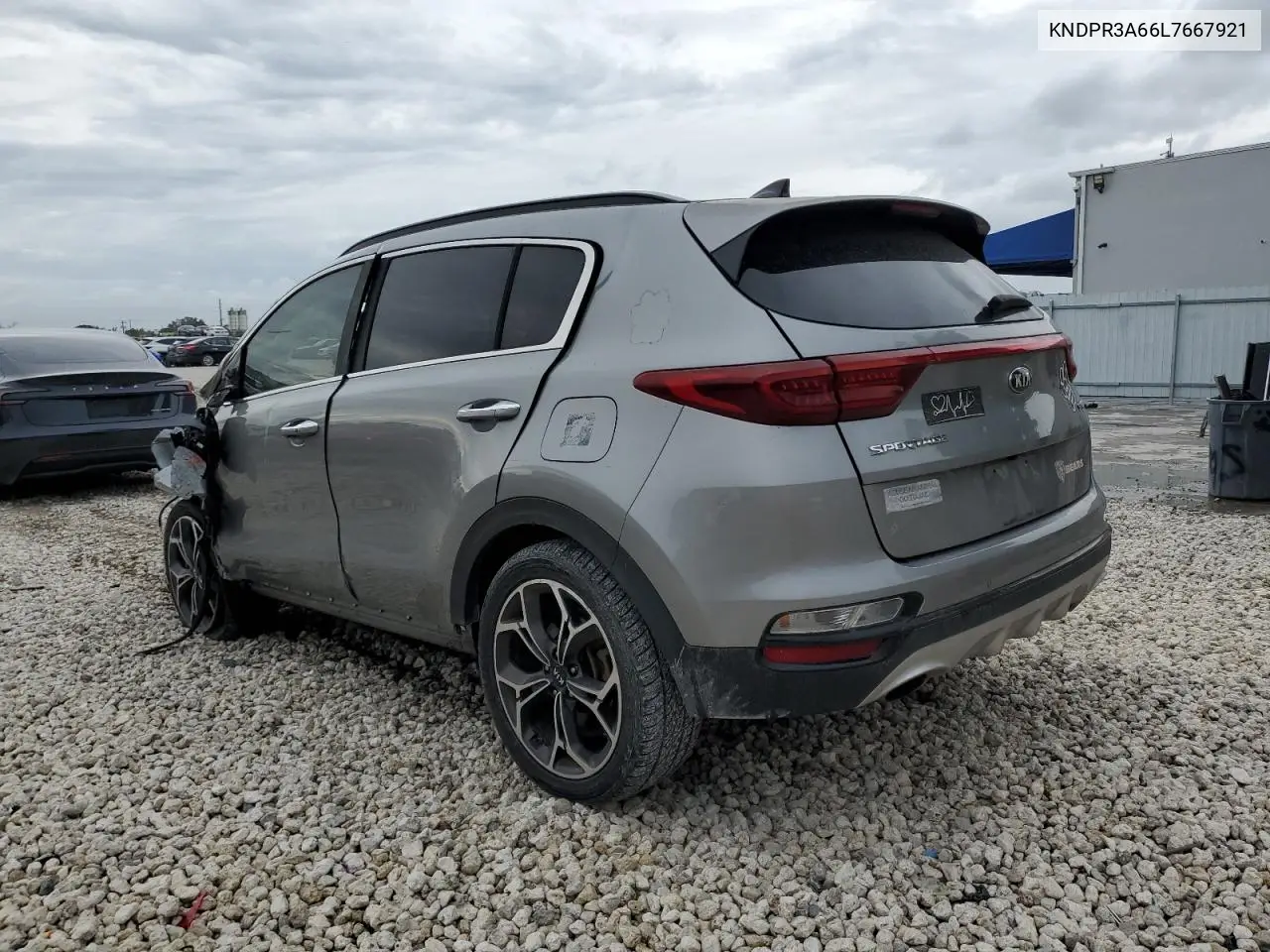 2020 Kia Sportage Sx VIN: KNDPR3A66L7667921 Lot: 46513095