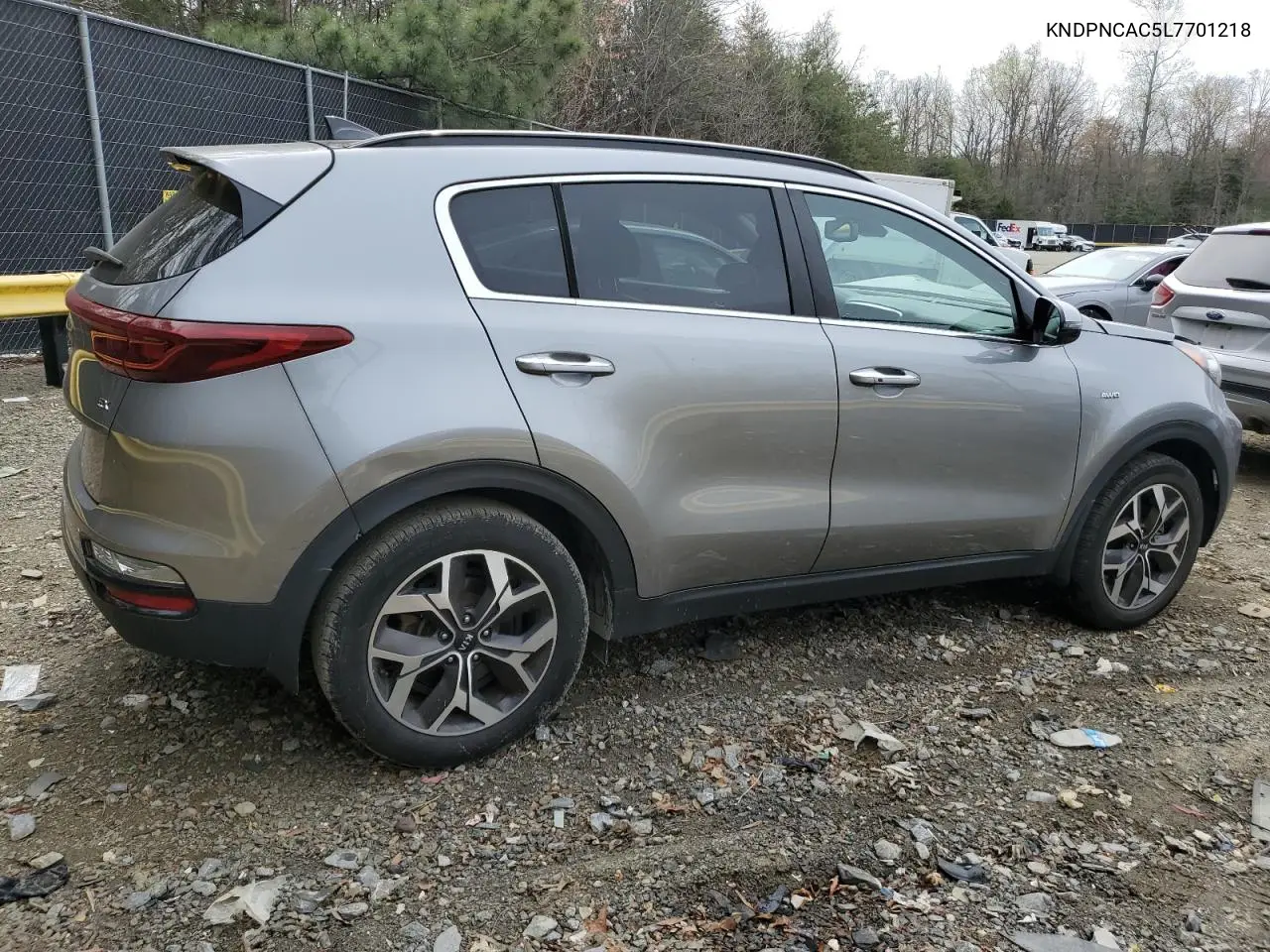 2020 Kia Sportage Ex VIN: KNDPNCAC5L7701218 Lot: 51420145