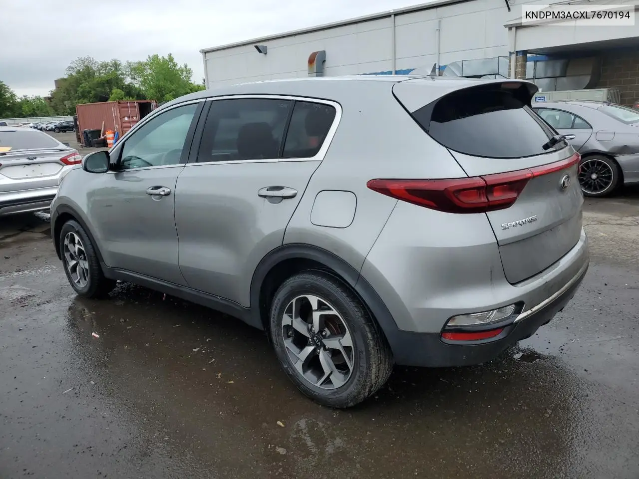 2020 Kia Sportage Lx VIN: KNDPM3ACXL7670194 Lot: 55966055