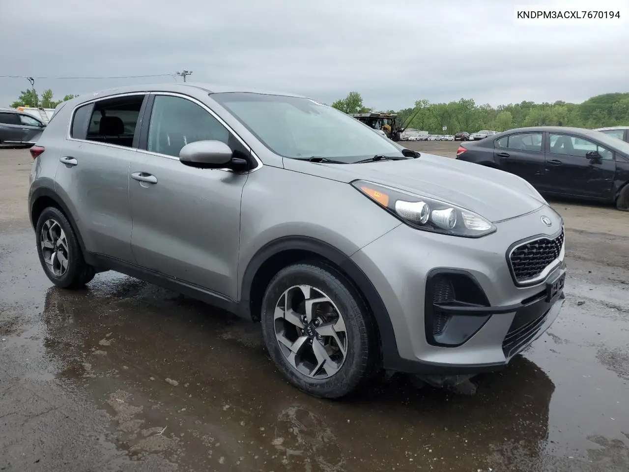2020 Kia Sportage Lx VIN: KNDPM3ACXL7670194 Lot: 55966055