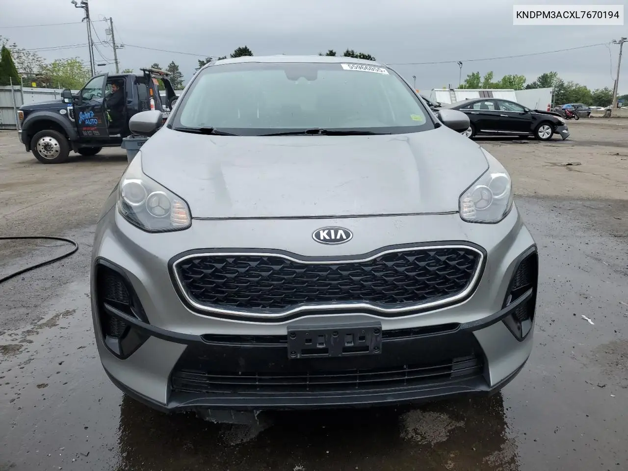 2020 Kia Sportage Lx VIN: KNDPM3ACXL7670194 Lot: 55966055