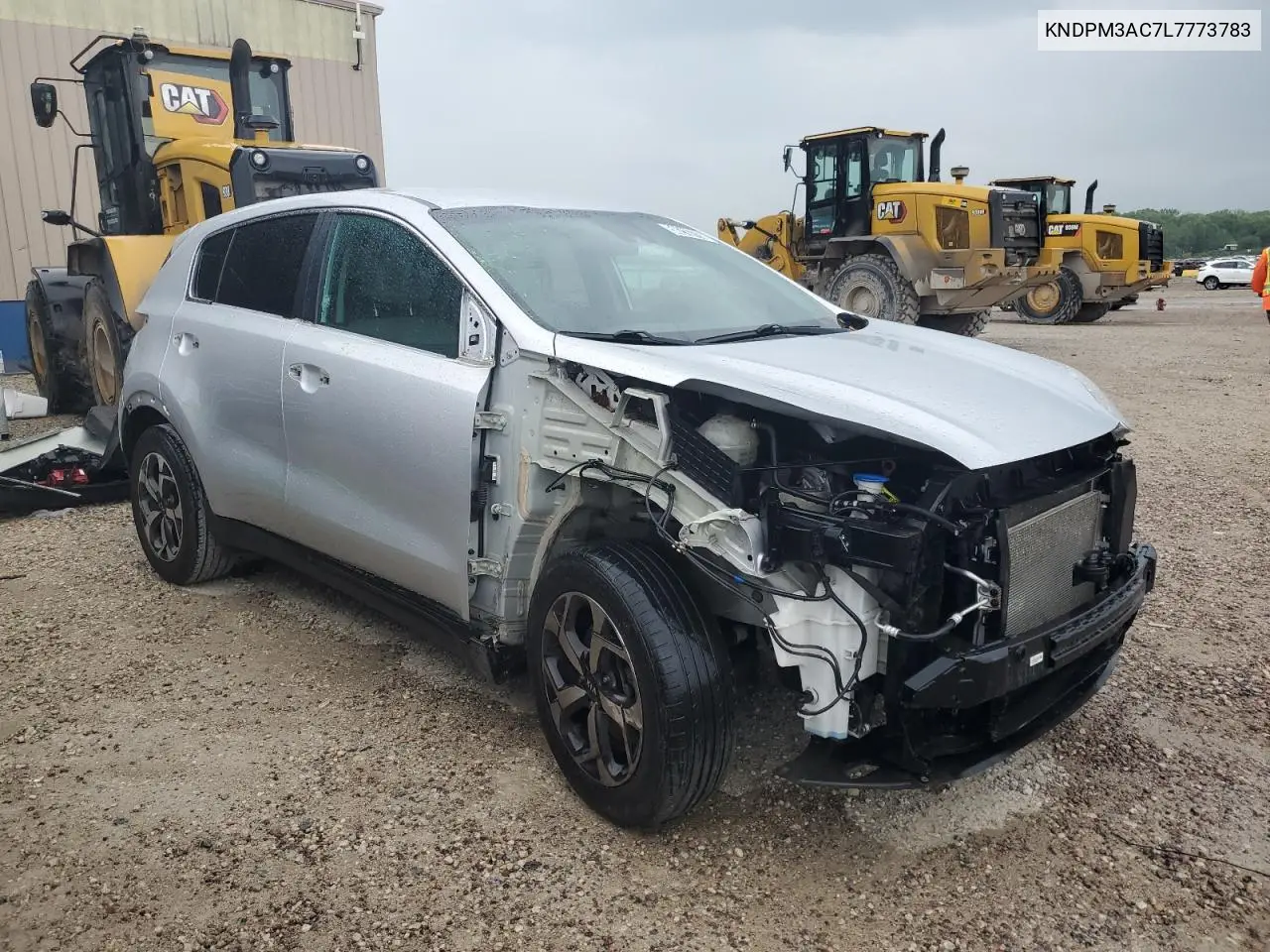 2020 Kia Sportage Lx VIN: KNDPM3AC7L7773783 Lot: 56216775