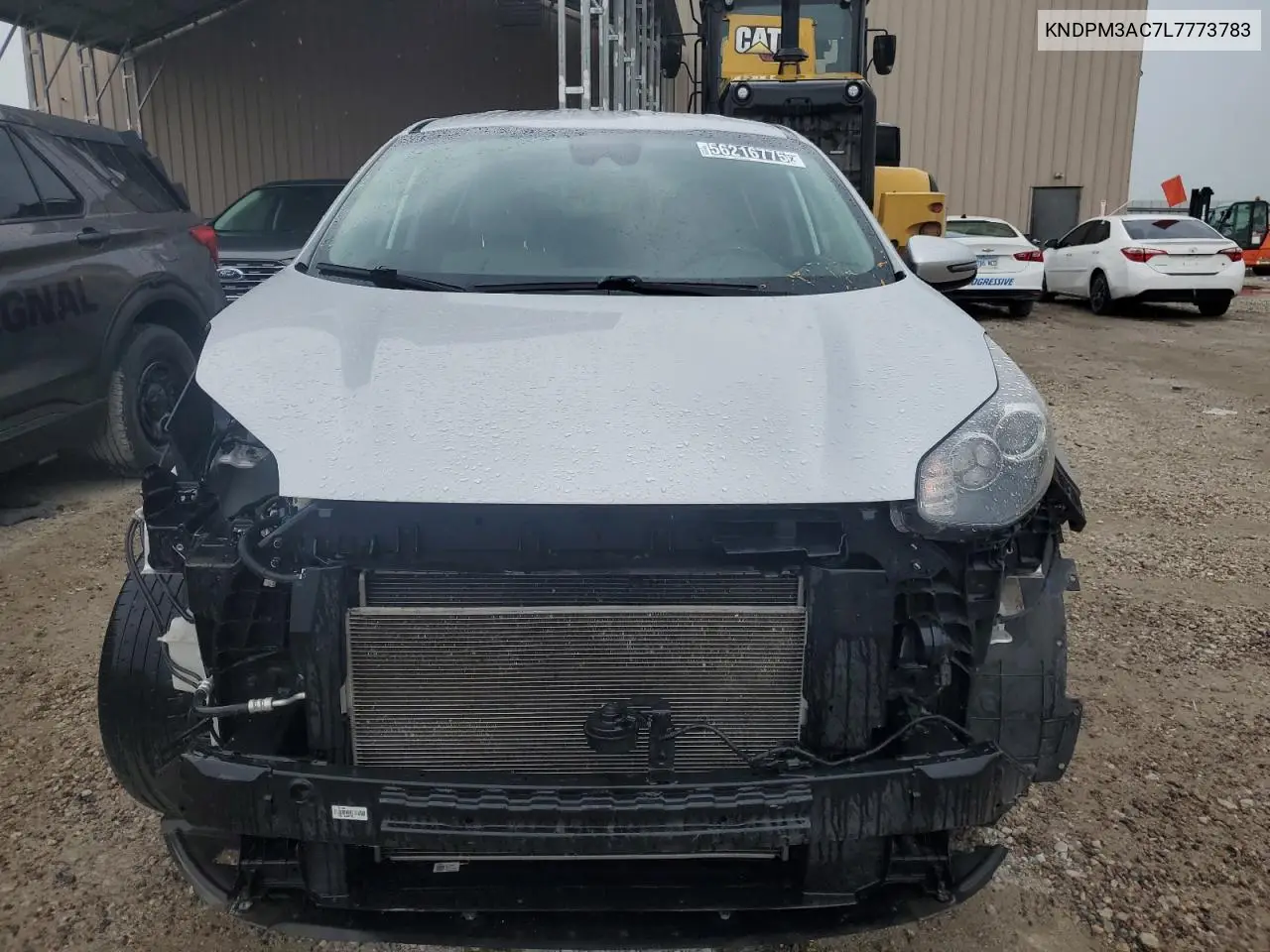 2020 Kia Sportage Lx VIN: KNDPM3AC7L7773783 Lot: 56216775