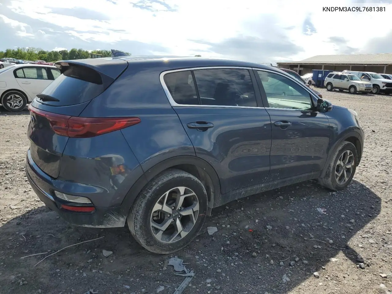 2020 Kia Sportage Lx VIN: KNDPM3AC9L7681381 Lot: 56472755