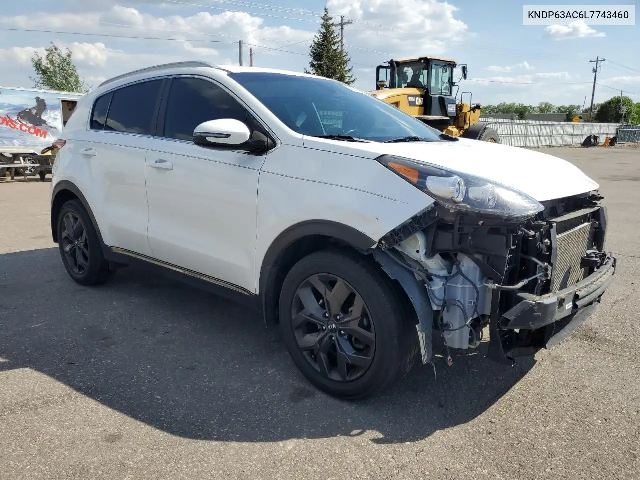 2020 Kia Sportage S VIN: KNDP63AC6L7743460 Lot: 56733205