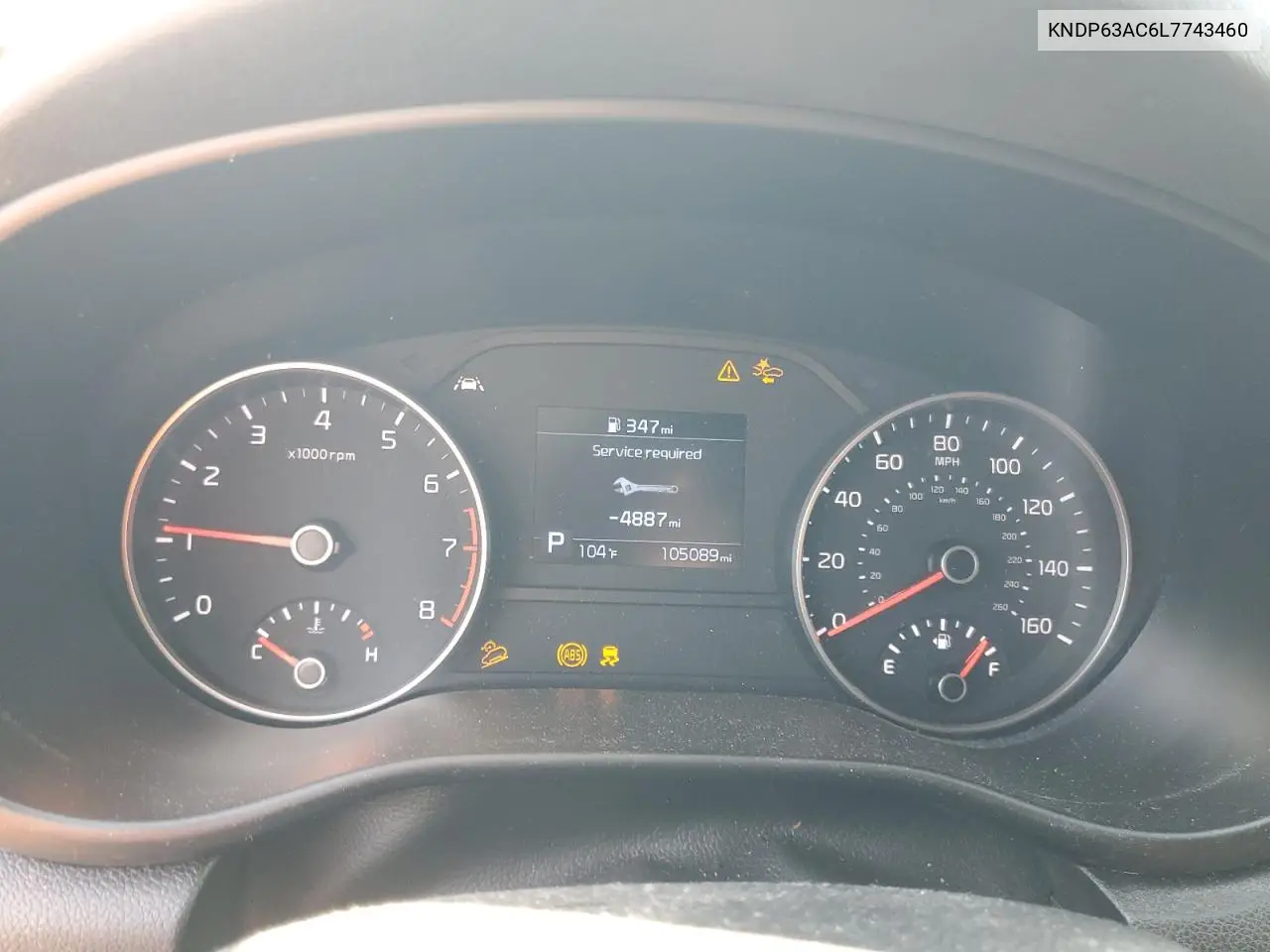 2020 Kia Sportage S VIN: KNDP63AC6L7743460 Lot: 56733205