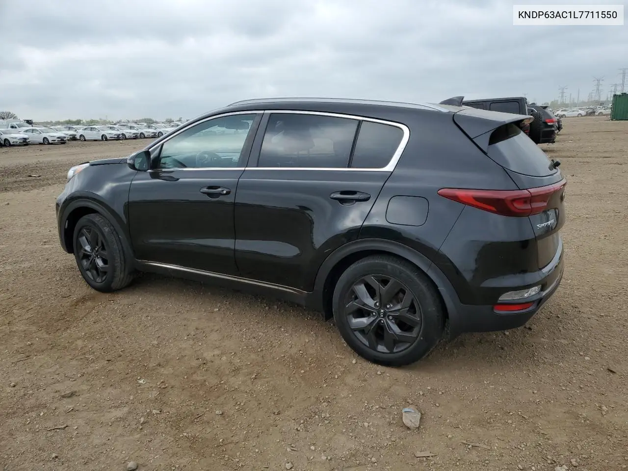 2020 Kia Sportage S VIN: KNDP63AC1L7711550 Lot: 56770425