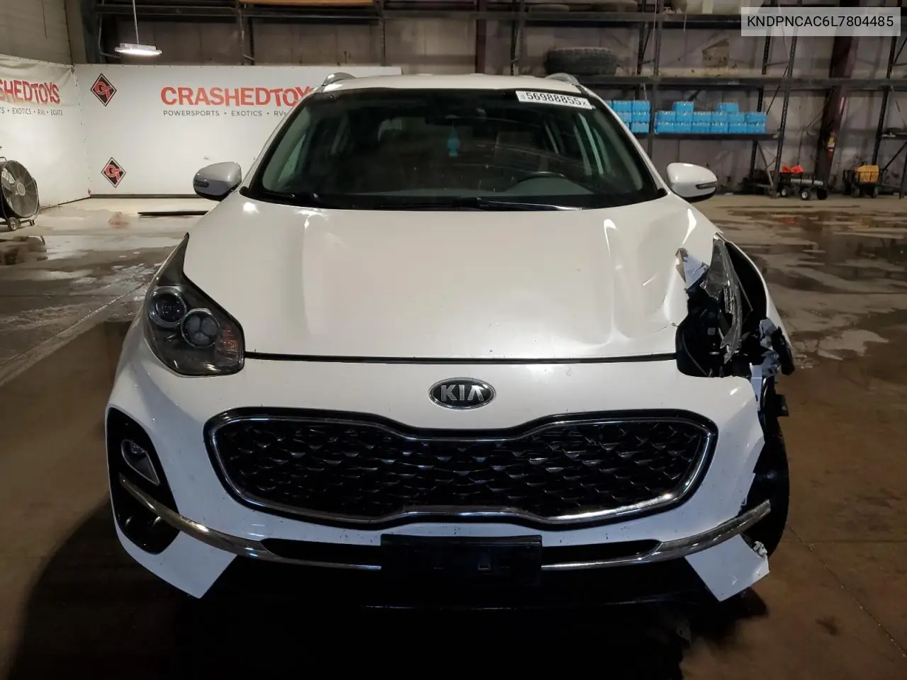 2020 Kia Sportage Ex VIN: KNDPNCAC6L7804485 Lot: 56988855