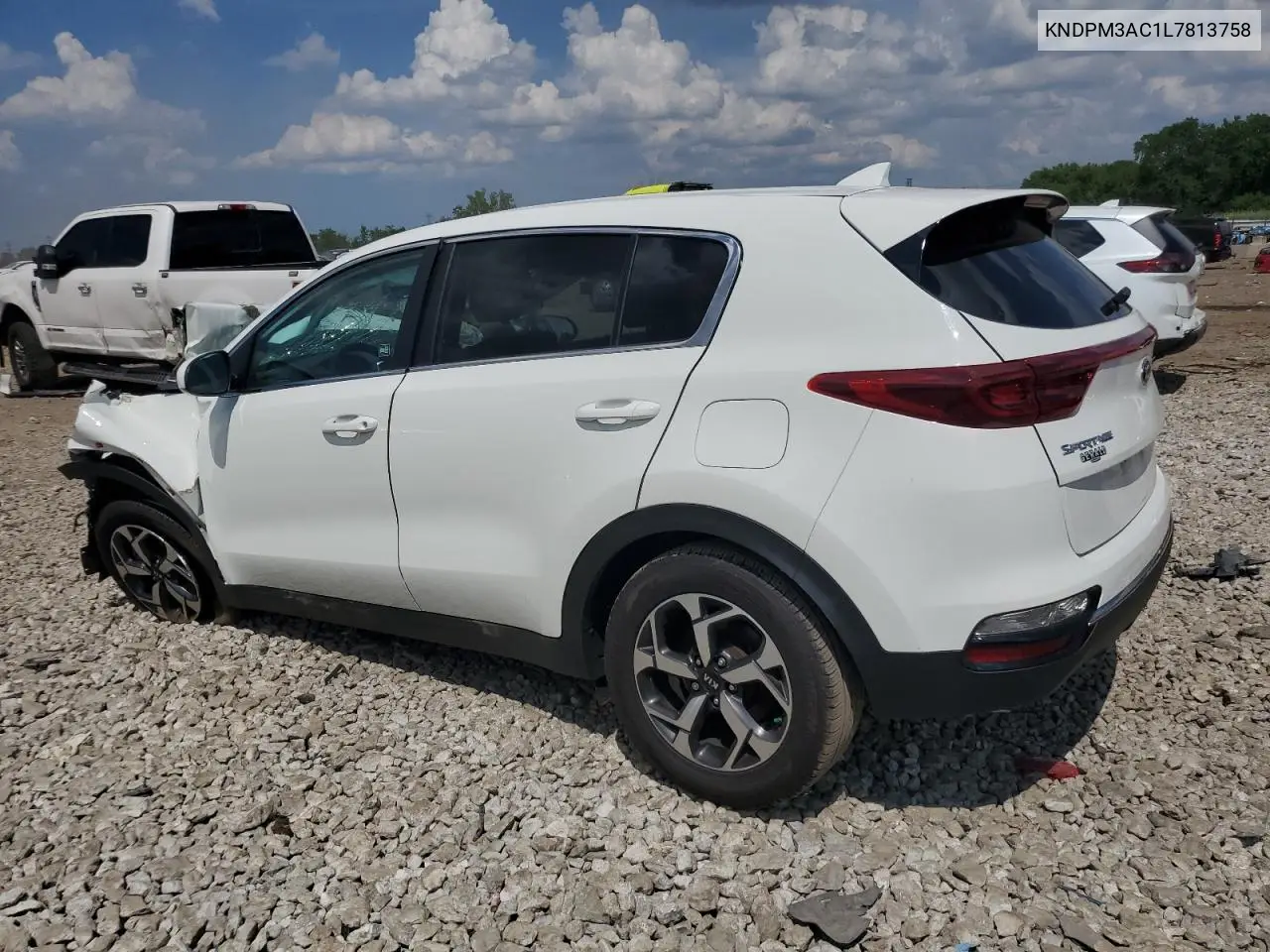 2020 Kia Sportage Lx VIN: KNDPM3AC1L7813758 Lot: 61945075
