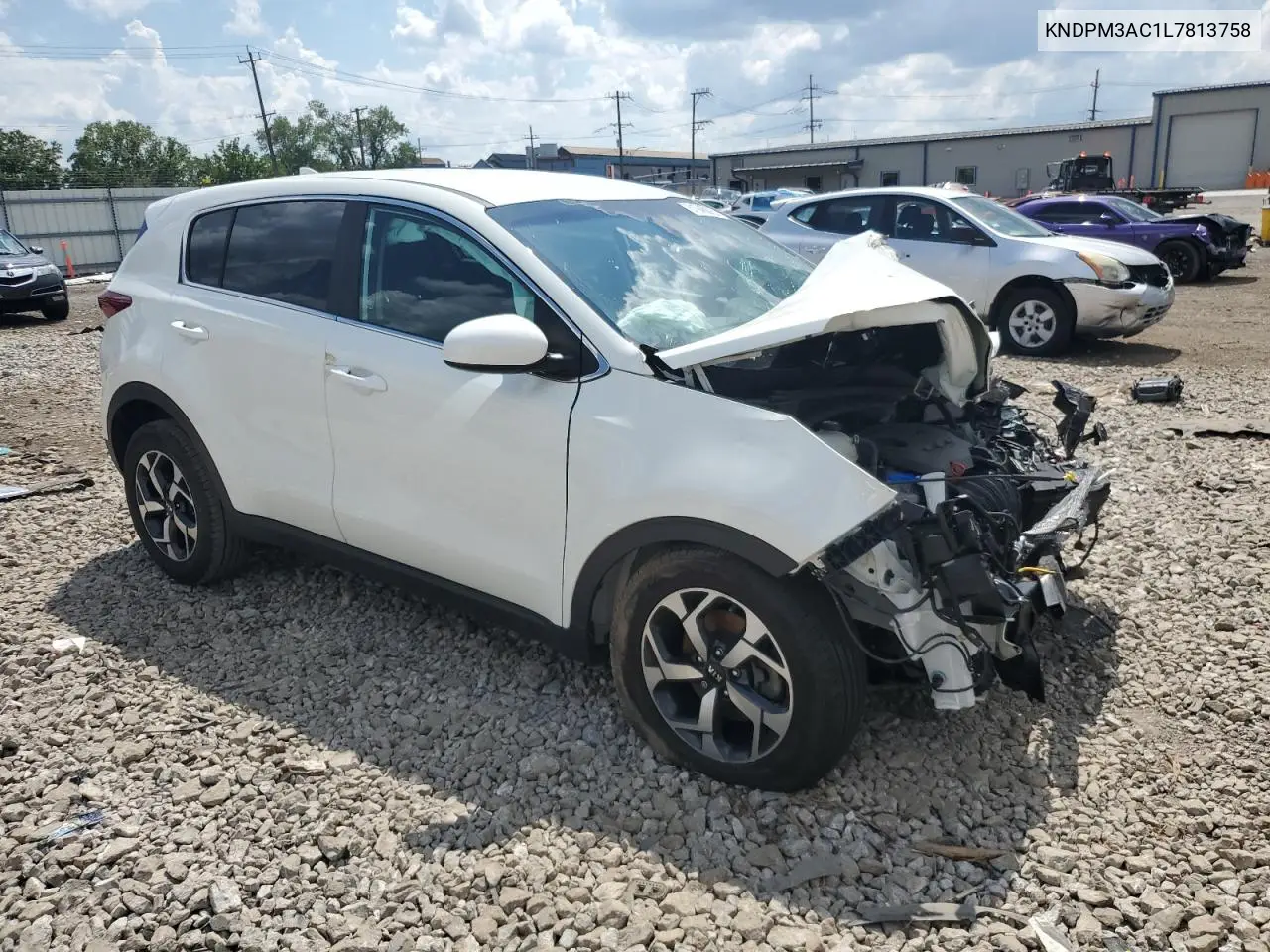 2020 Kia Sportage Lx VIN: KNDPM3AC1L7813758 Lot: 61945075