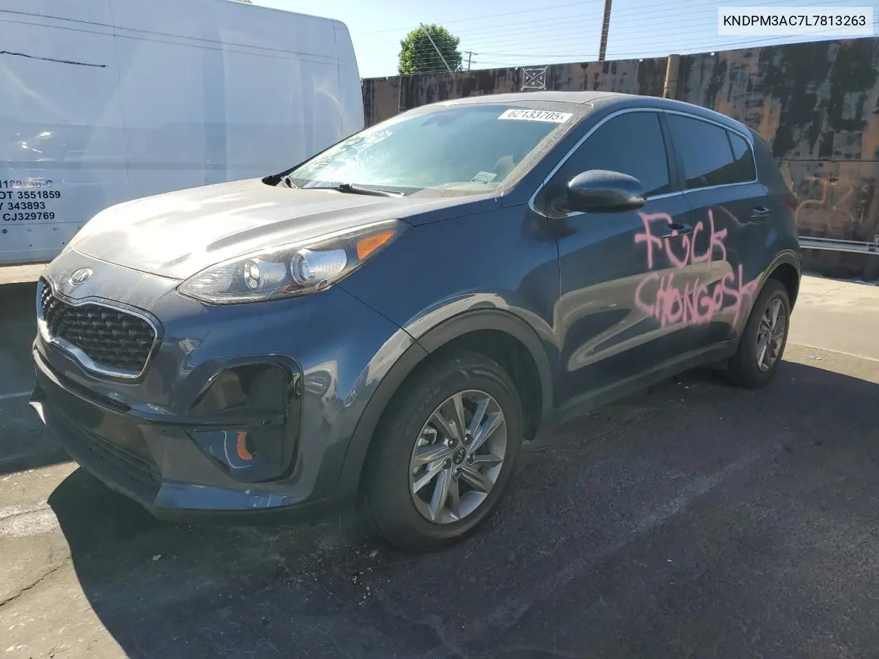 2020 Kia Sportage Lx VIN: KNDPM3AC7L7813263 Lot: 62133705