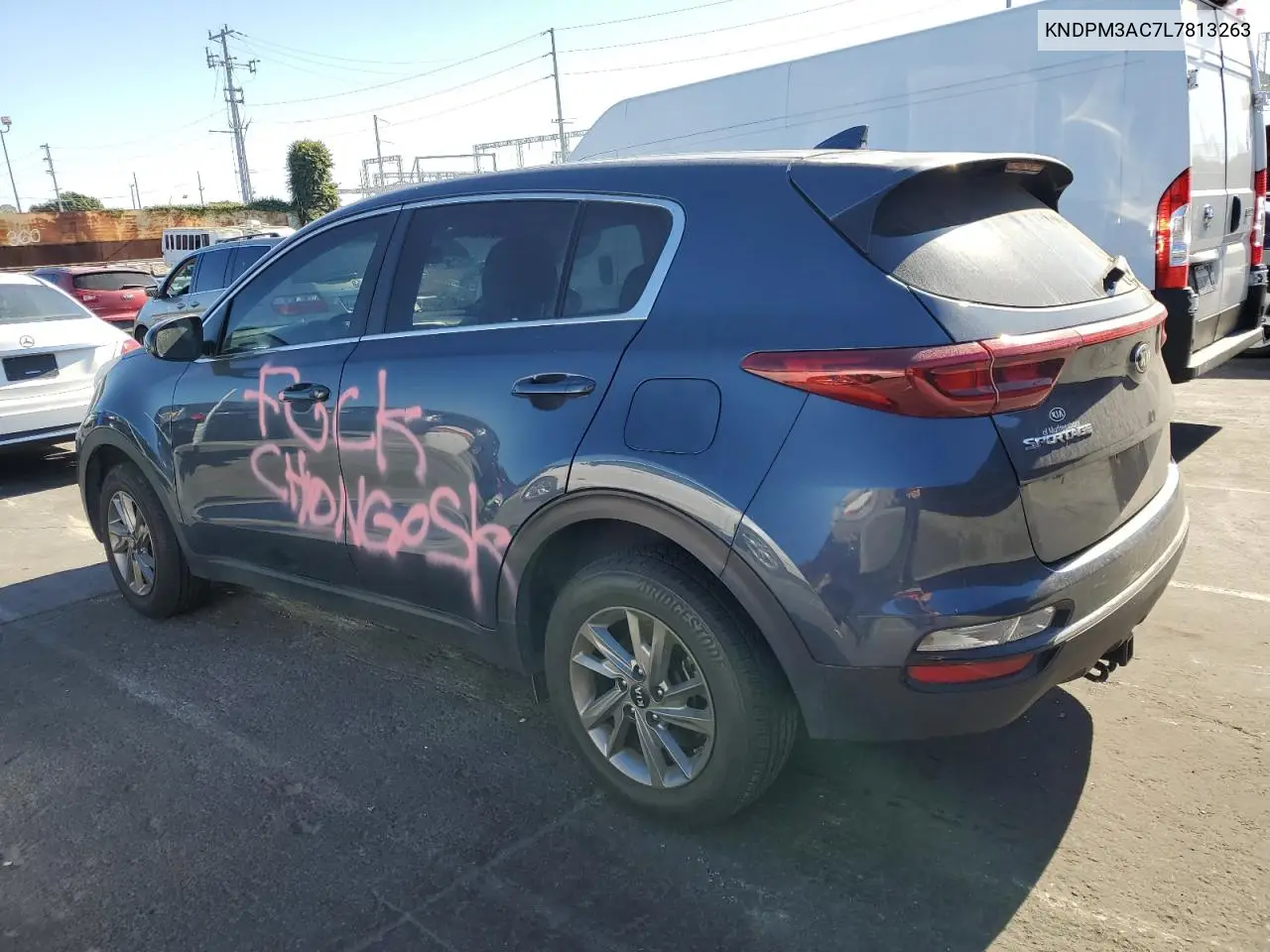 2020 Kia Sportage Lx VIN: KNDPM3AC7L7813263 Lot: 62133705