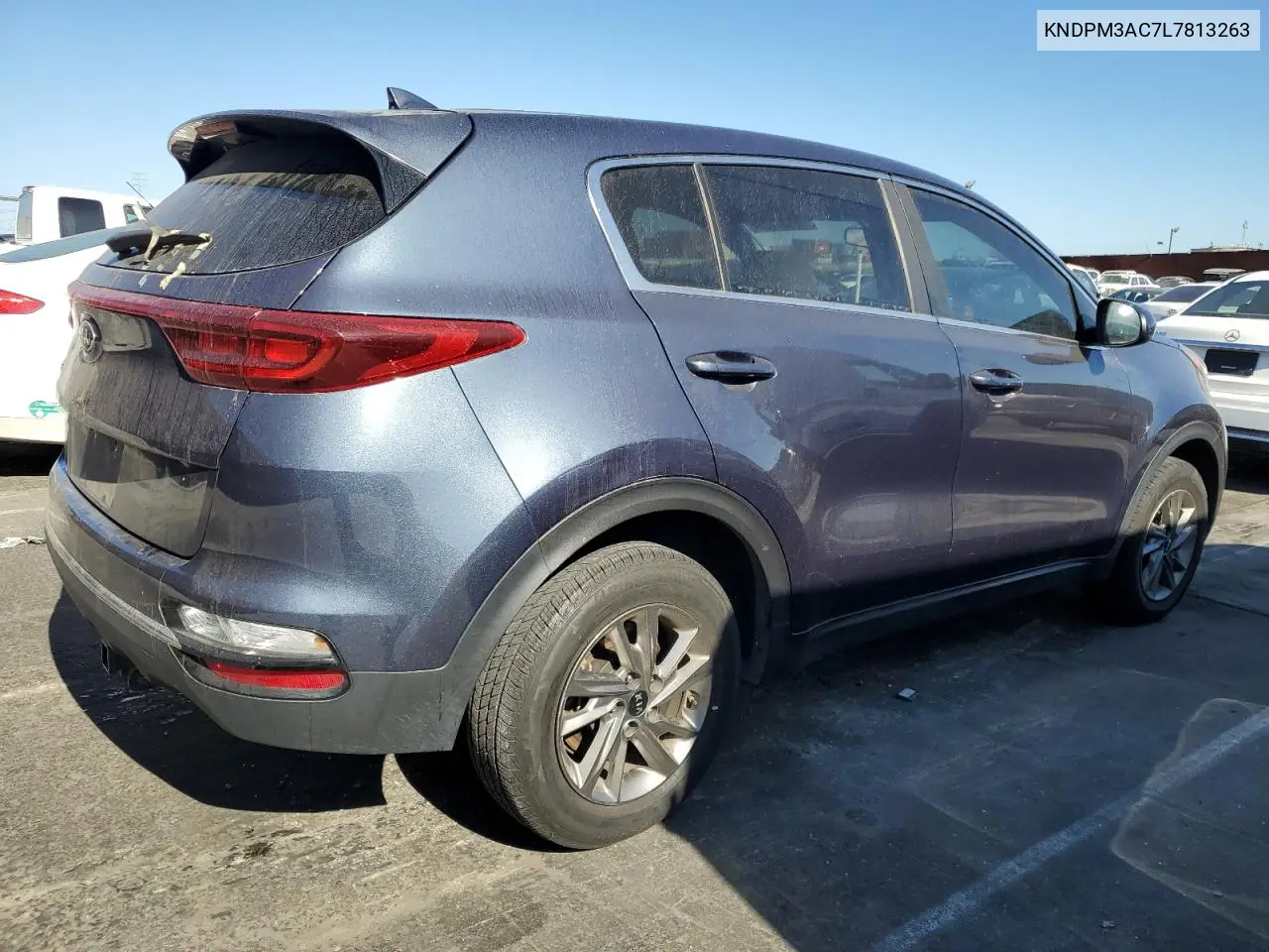 2020 Kia Sportage Lx VIN: KNDPM3AC7L7813263 Lot: 62133705