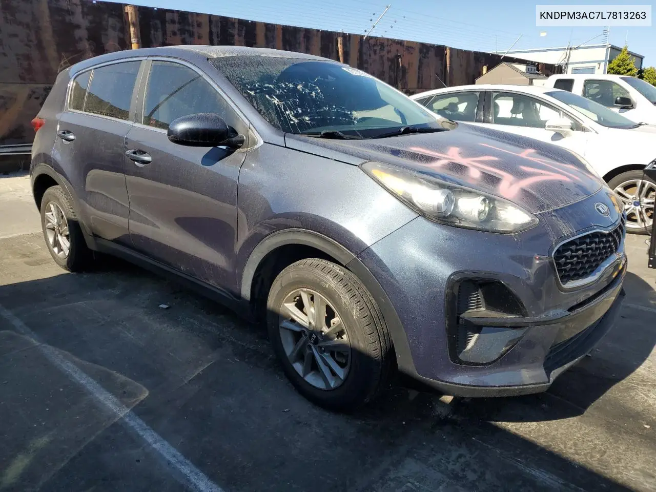 2020 Kia Sportage Lx VIN: KNDPM3AC7L7813263 Lot: 62133705