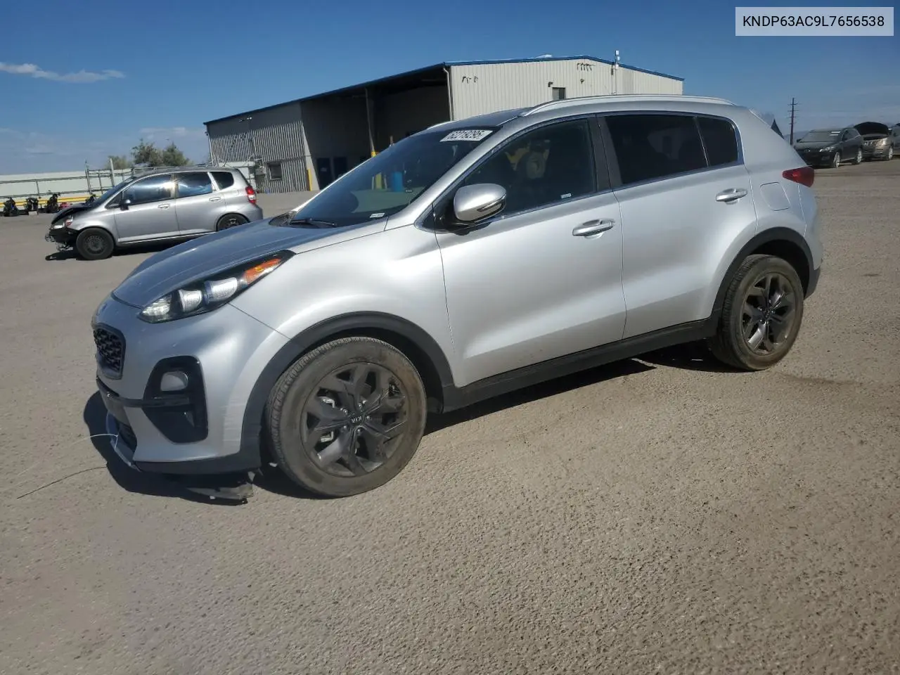 2020 Kia Sportage S VIN: KNDP63AC9L7656538 Lot: 62219295