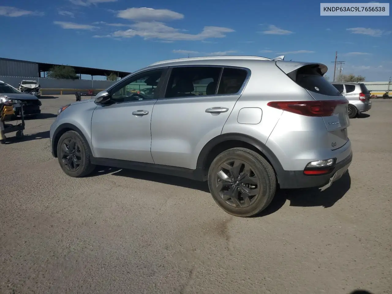 2020 Kia Sportage S VIN: KNDP63AC9L7656538 Lot: 62219295