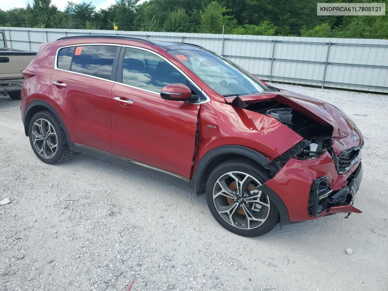 2020 Kia Sportage Sx VIN: KNDPRCA61L7808121 Lot: 62609655