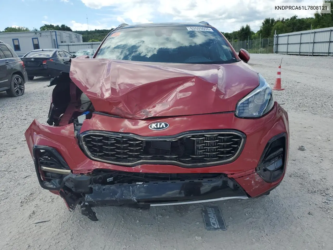 2020 Kia Sportage Sx VIN: KNDPRCA61L7808121 Lot: 62609655