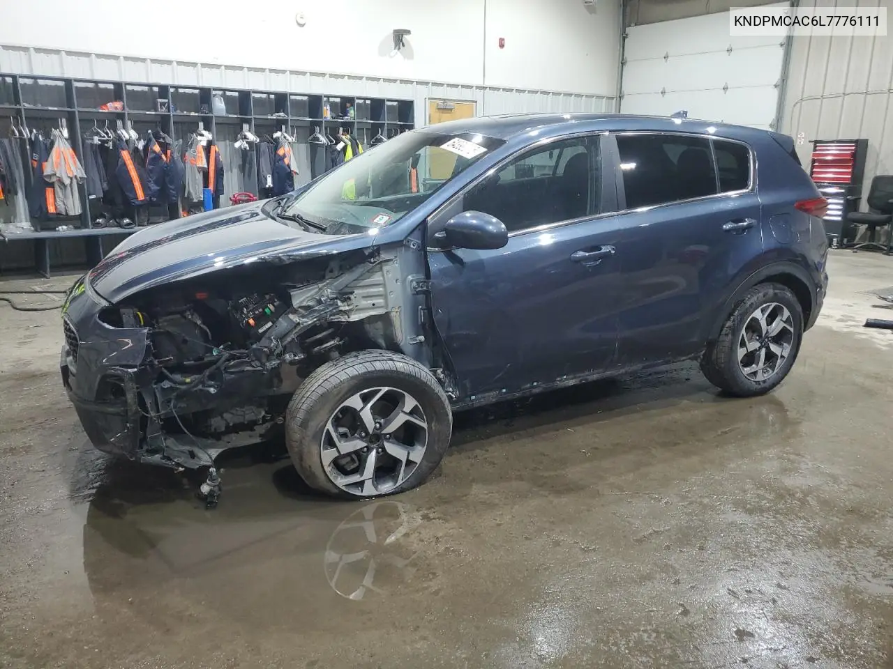 2020 Kia Sportage Lx VIN: KNDPMCAC6L7776111 Lot: 64399975