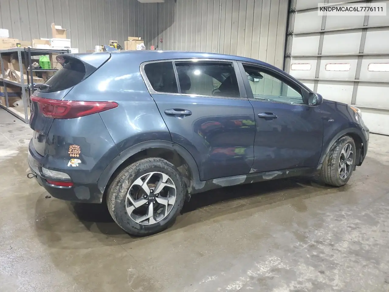 2020 Kia Sportage Lx VIN: KNDPMCAC6L7776111 Lot: 64399975