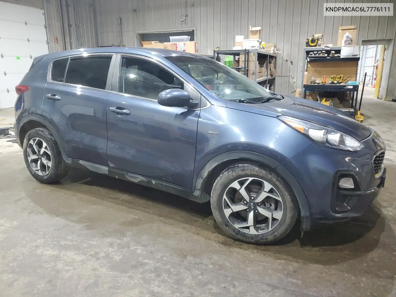 2020 Kia Sportage Lx VIN: KNDPMCAC6L7776111 Lot: 64399975