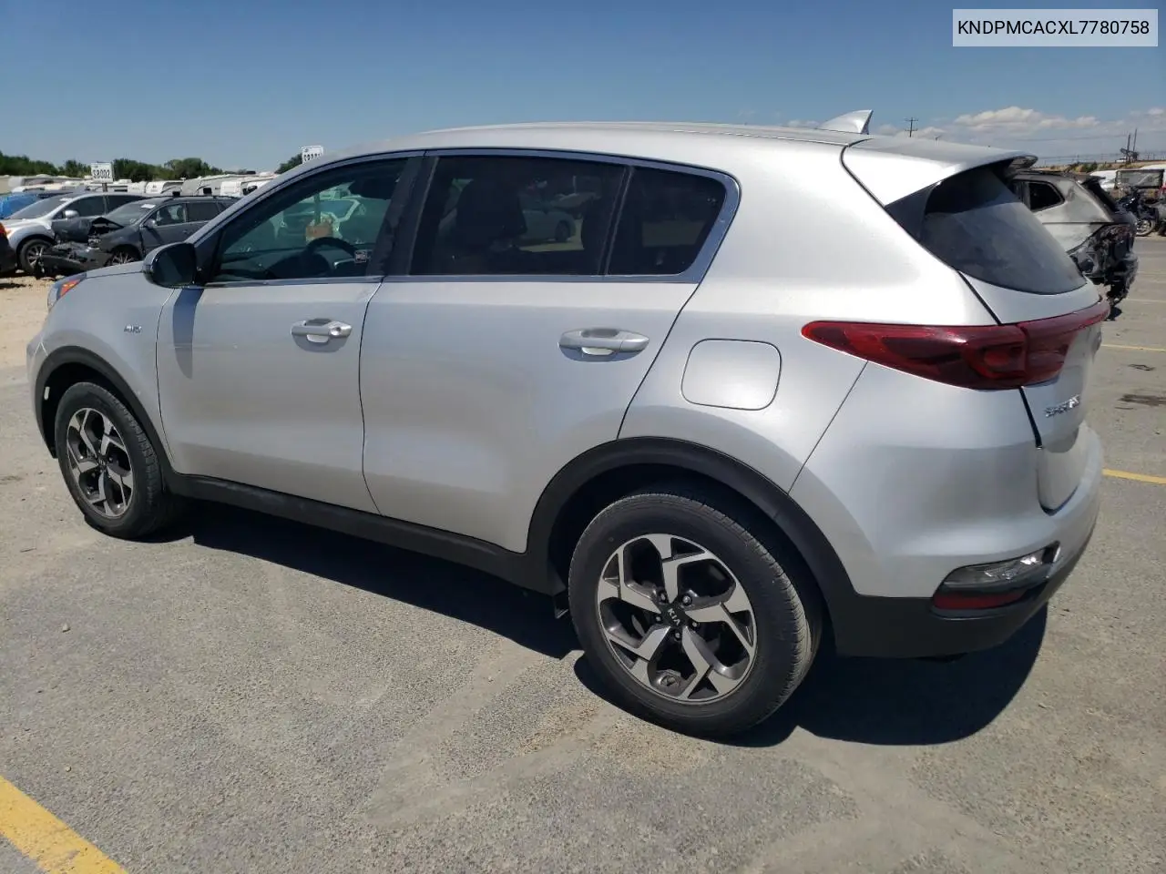 2020 Kia Sportage Lx VIN: KNDPMCACXL7780758 Lot: 65427395