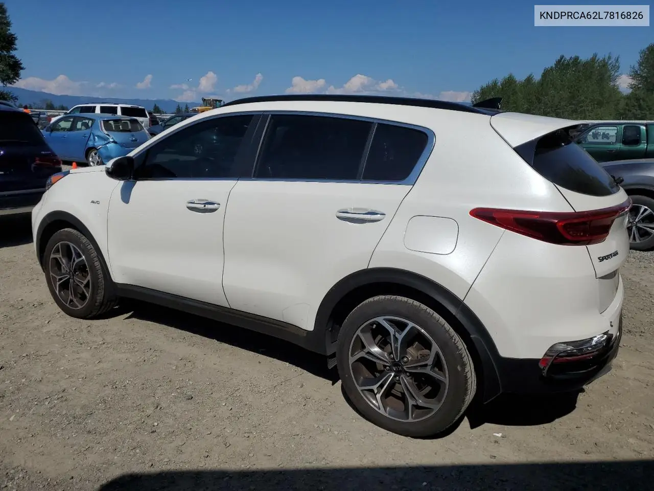 2020 Kia Sportage Sx VIN: KNDPRCA62L7816826 Lot: 66047375