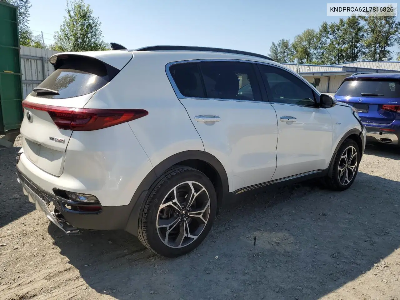 2020 Kia Sportage Sx VIN: KNDPRCA62L7816826 Lot: 66047375
