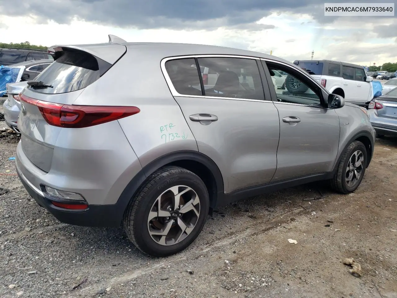 2021 Kia Sportage Lx VIN: KNDPMCAC6M7933640 Lot: 54869025