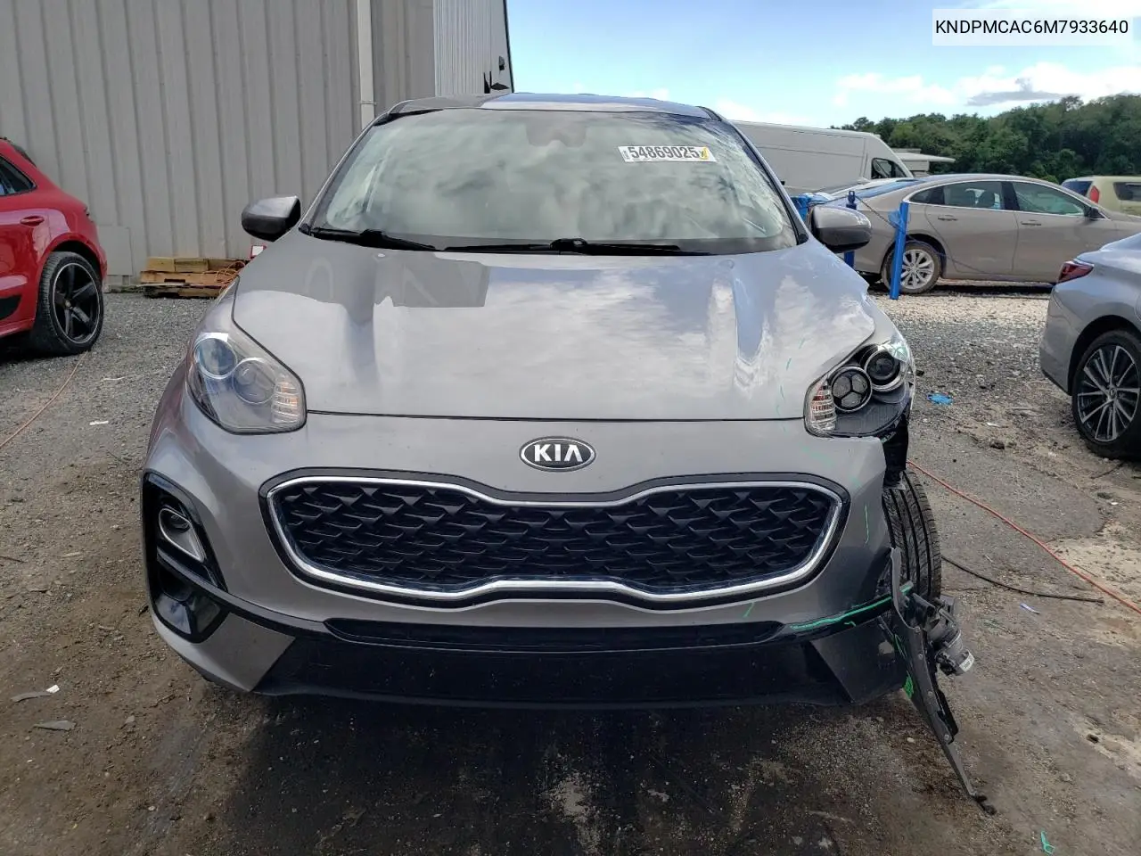 2021 Kia Sportage Lx VIN: KNDPMCAC6M7933640 Lot: 54869025