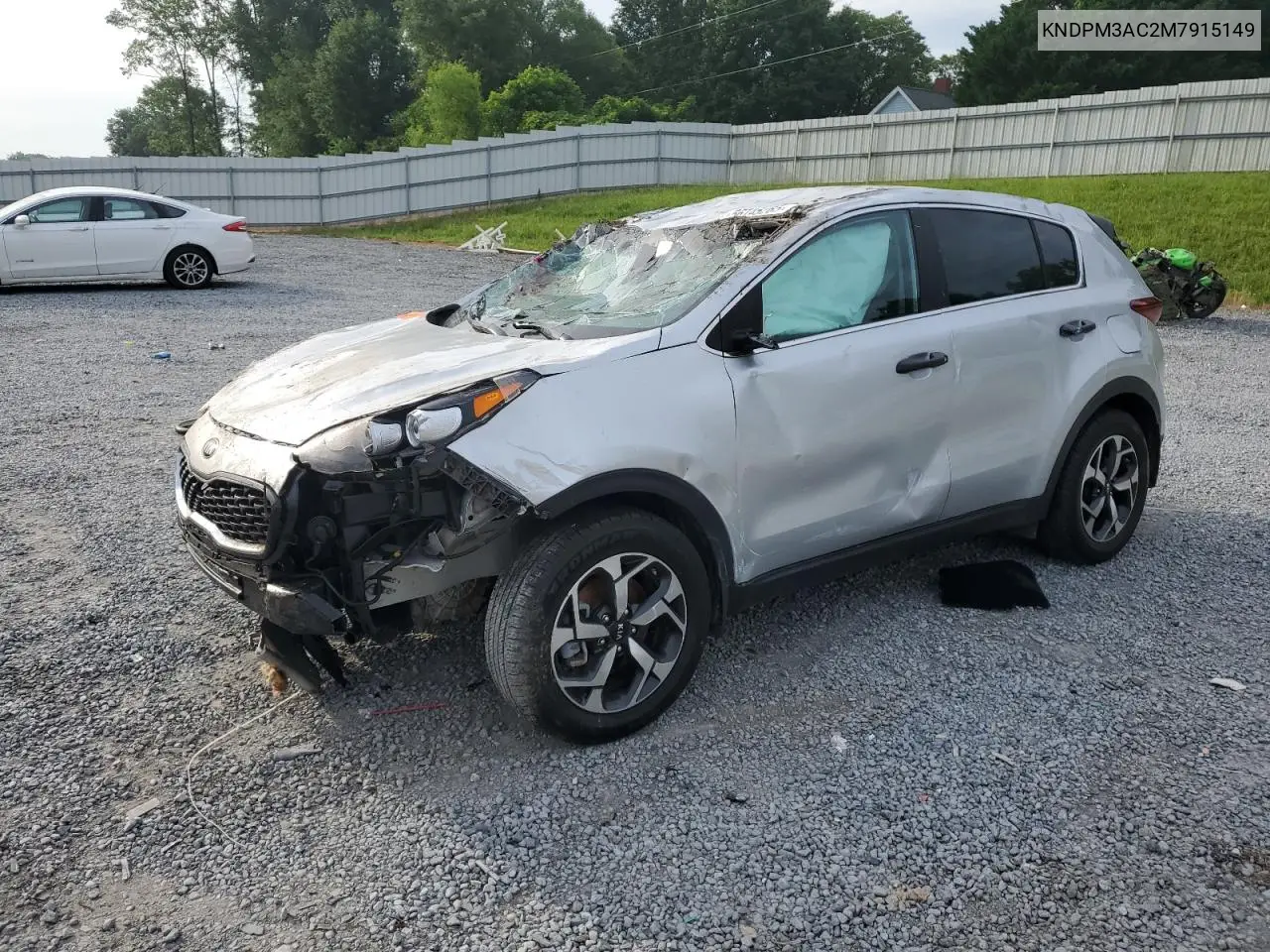 2021 Kia Sportage Lx VIN: KNDPM3AC2M7915149 Lot: 56745265