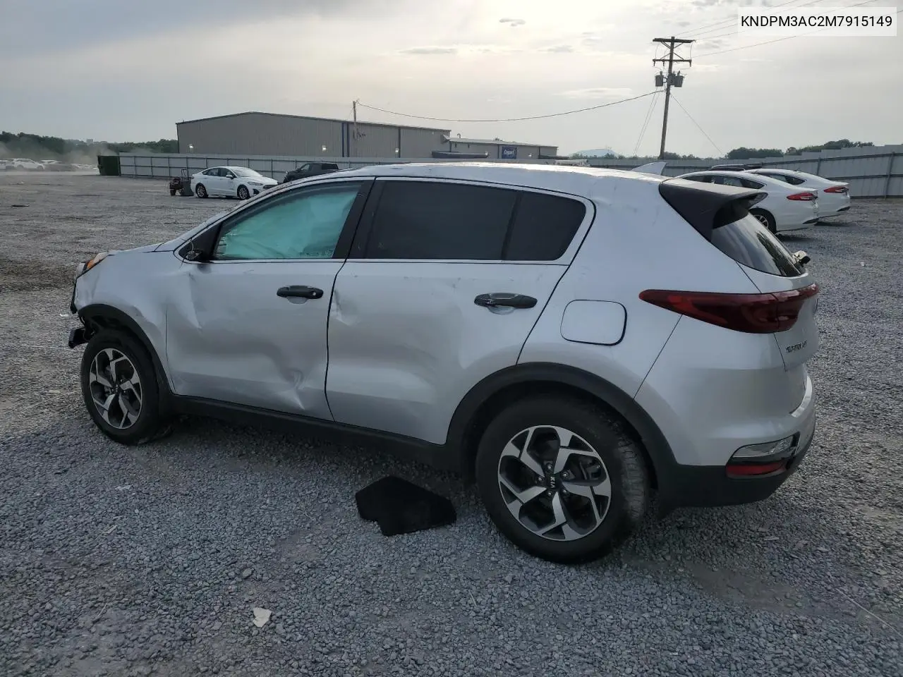 2021 Kia Sportage Lx VIN: KNDPM3AC2M7915149 Lot: 56745265
