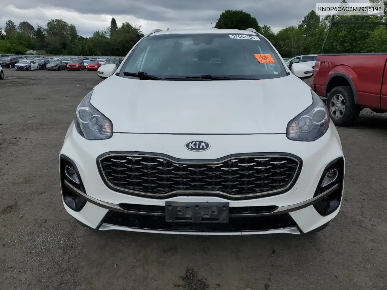 2021 Kia Sportage S VIN: KNDP6CAC2M7935198 Lot: 57063705