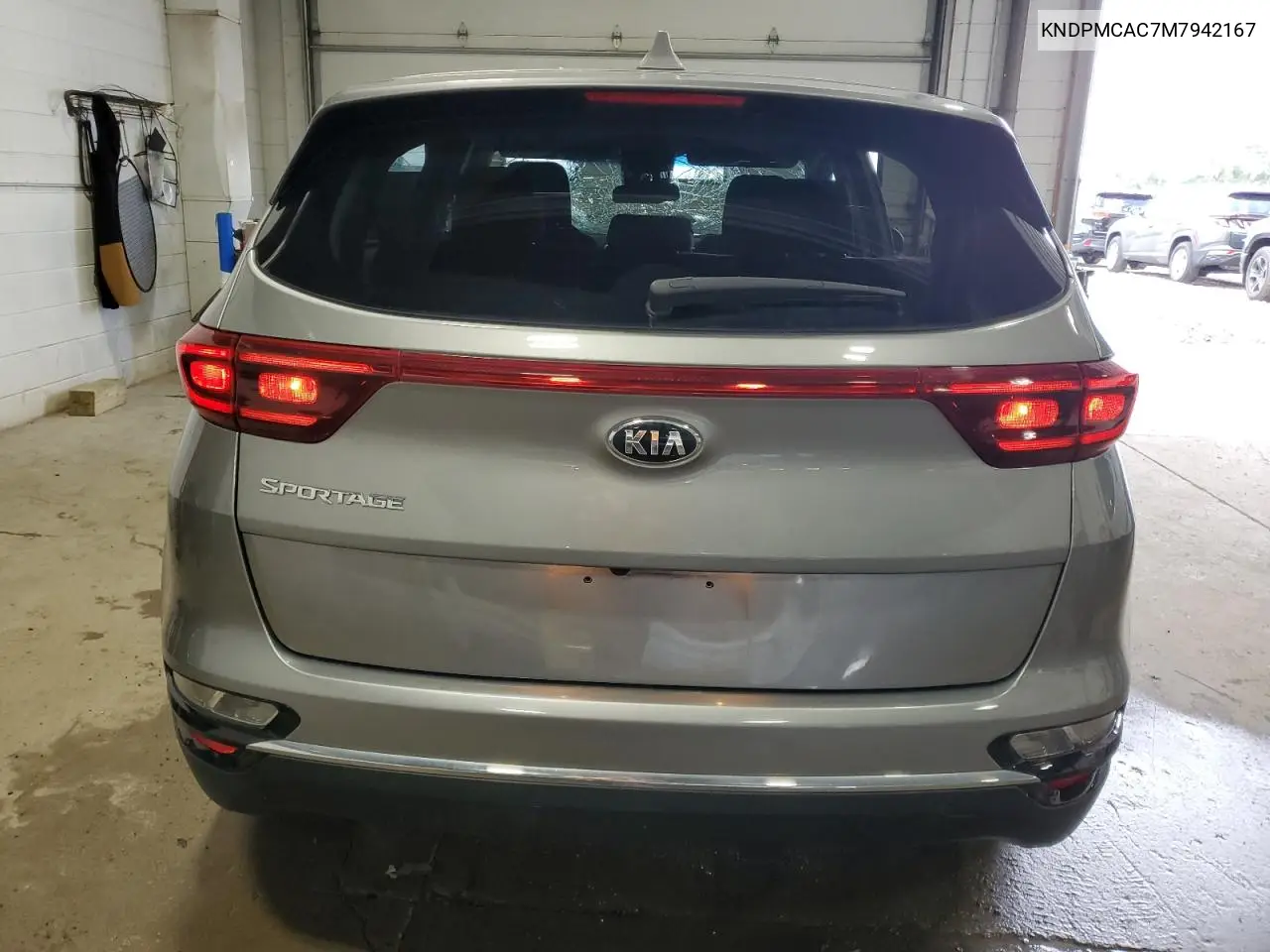 2021 Kia Sportage Lx VIN: KNDPMCAC7M7942167 Lot: 63019525