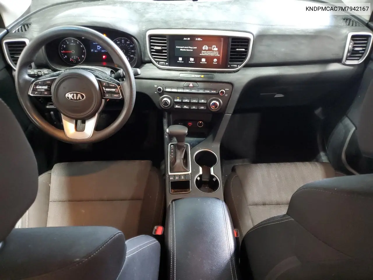 2021 Kia Sportage Lx VIN: KNDPMCAC7M7942167 Lot: 63019525