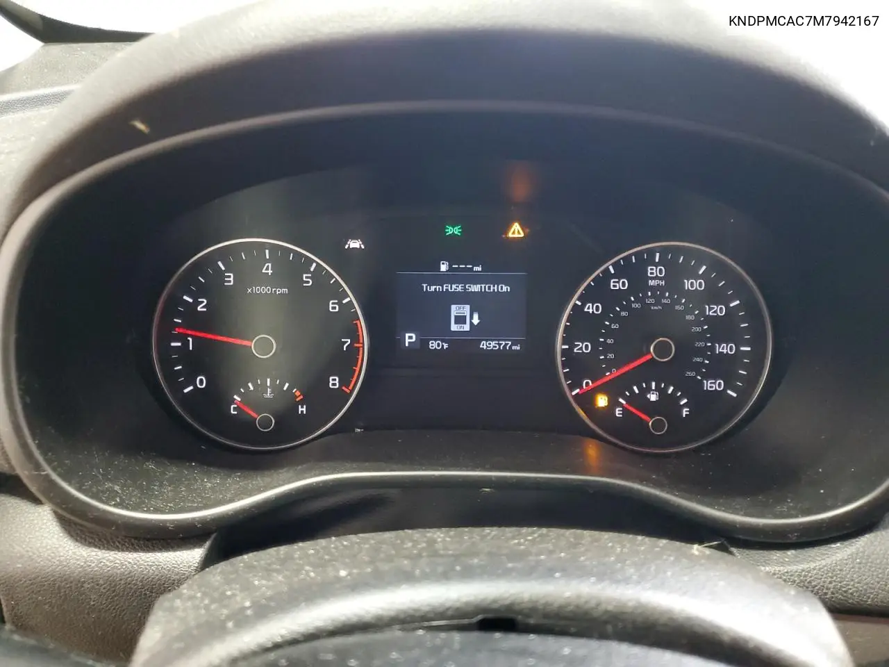 2021 Kia Sportage Lx VIN: KNDPMCAC7M7942167 Lot: 63019525