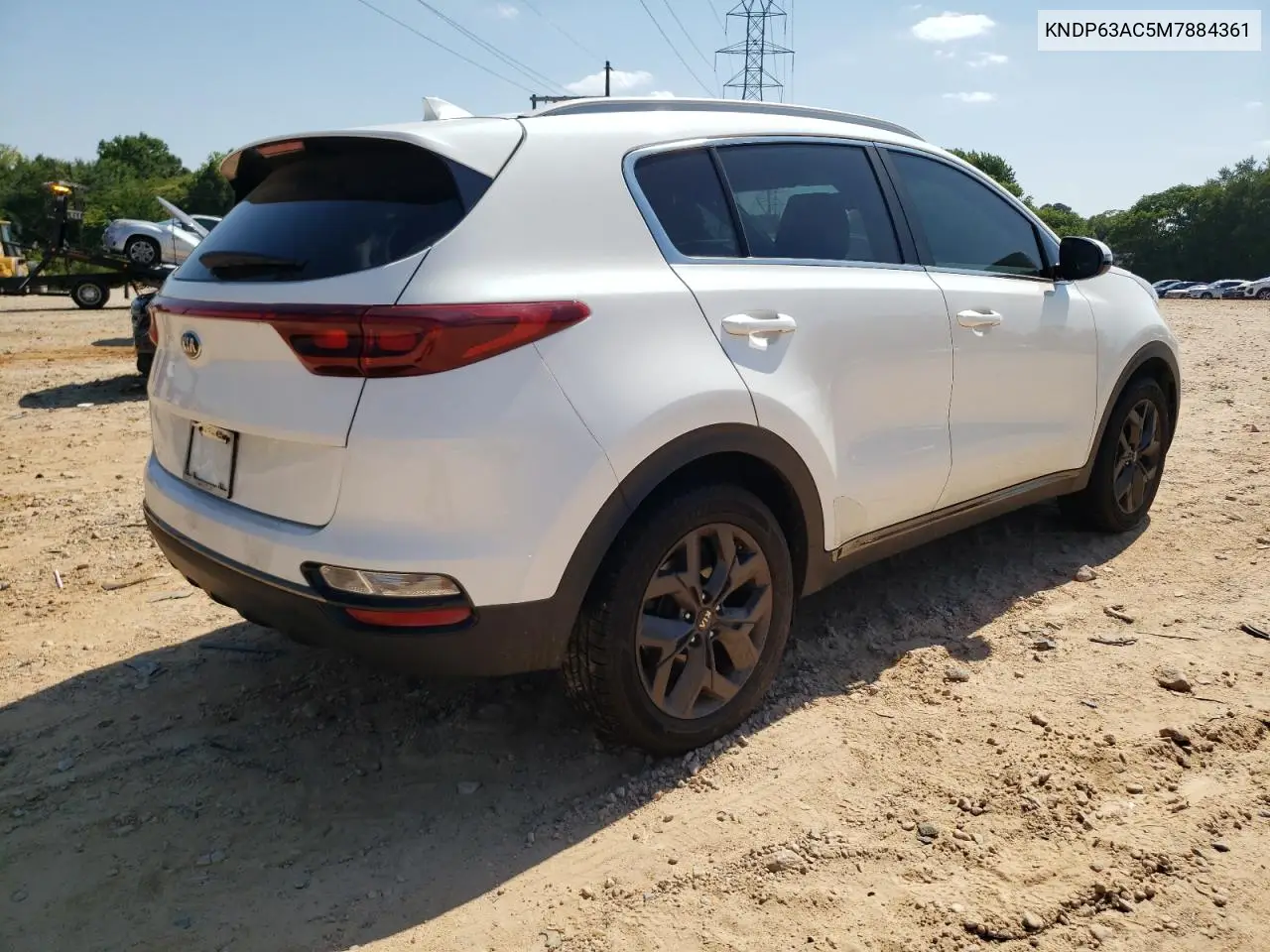 2021 Kia Sportage S VIN: KNDP63AC5M7884361 Lot: 65353015