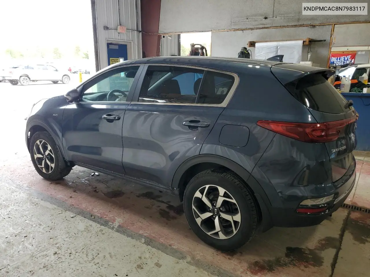 2022 Kia Sportage Lx VIN: KNDPMCAC8N7983117 Lot: 56585455