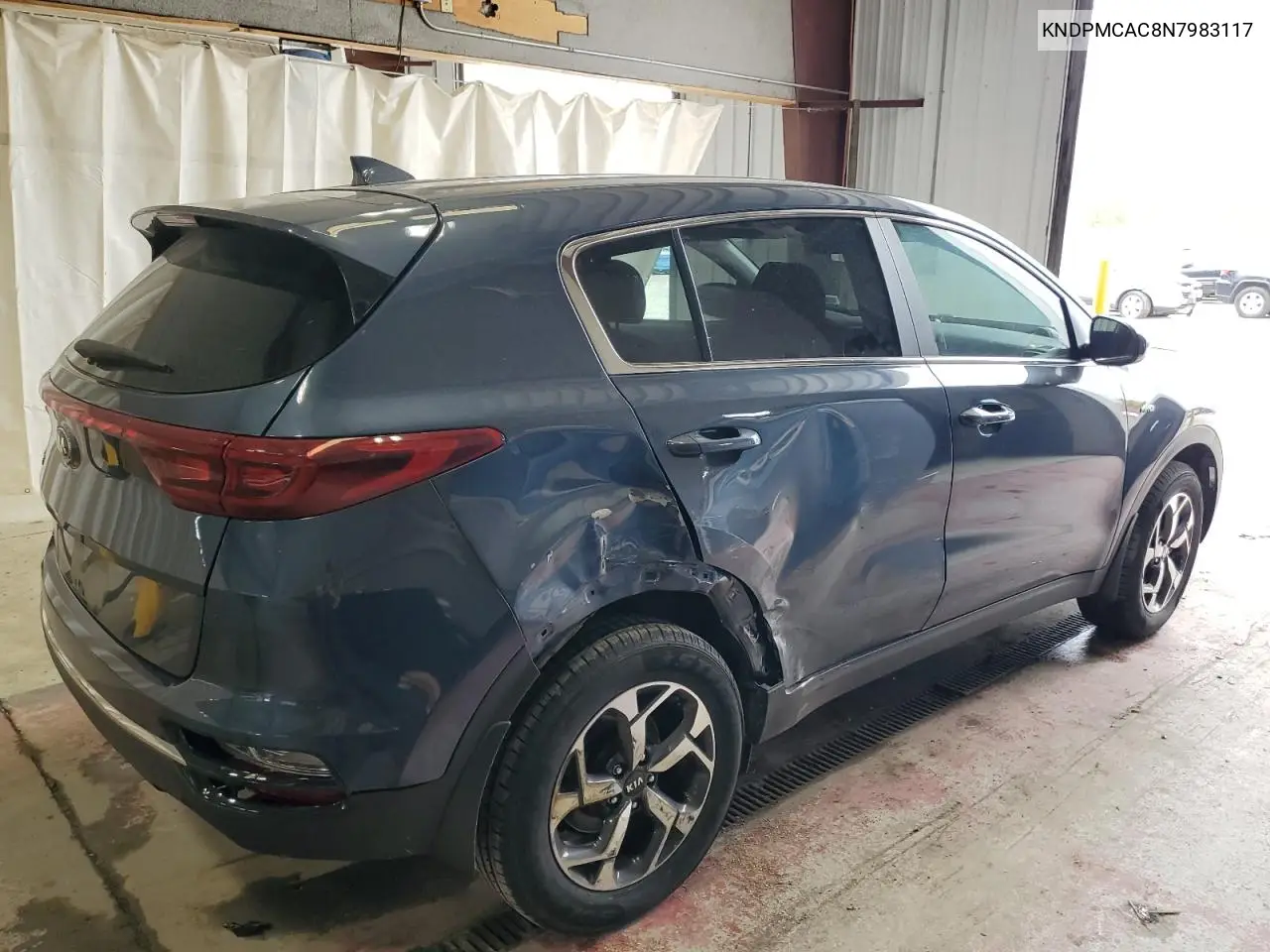 2022 Kia Sportage Lx VIN: KNDPMCAC8N7983117 Lot: 56585455