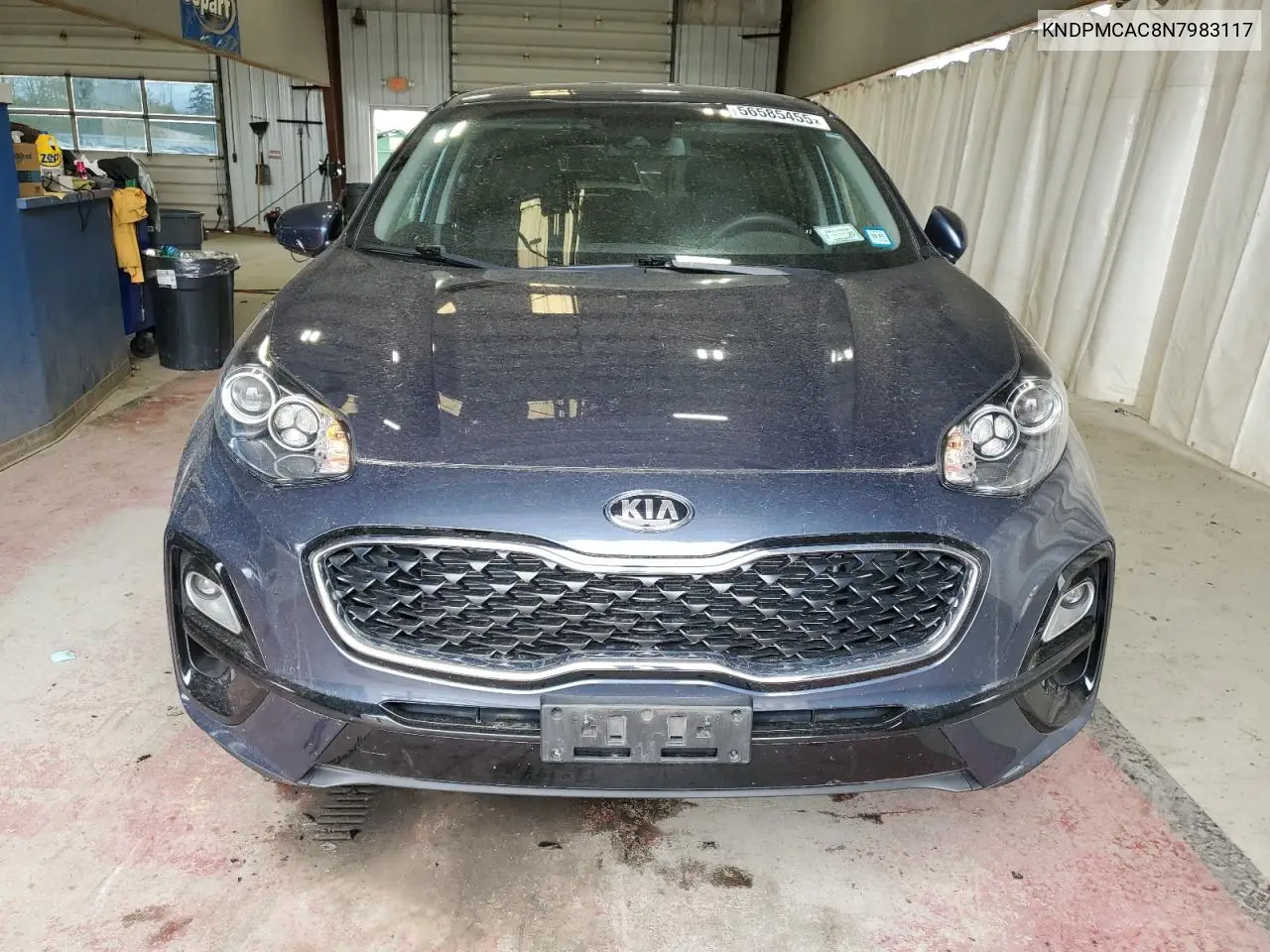 2022 Kia Sportage Lx VIN: KNDPMCAC8N7983117 Lot: 56585455