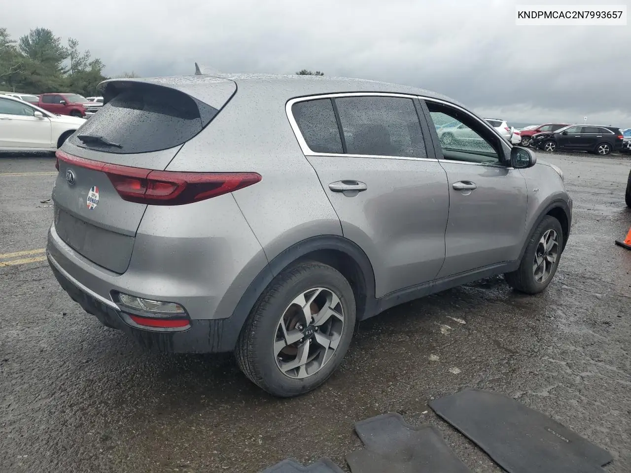 2022 Kia Sportage Lx VIN: KNDPMCAC2N7993657 Lot: 56736515