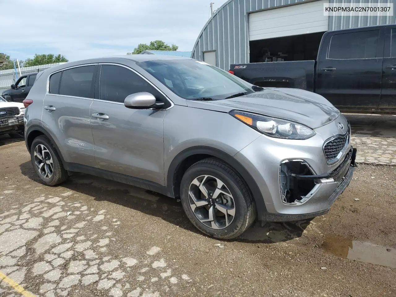 2022 Kia Sportage Lx VIN: KNDPM3AC2N7001307 Lot: 62852115