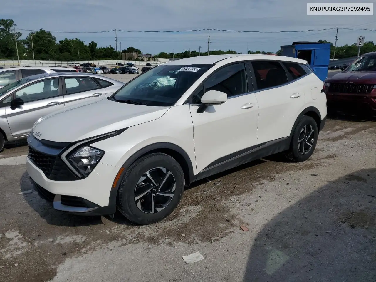 2023 Kia Sportage Lx VIN: KNDPU3AG3P7092495 Lot: 58479095